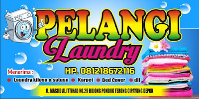 Download Contoh Spanduk  Laundry  Format CDR  KARYAKU