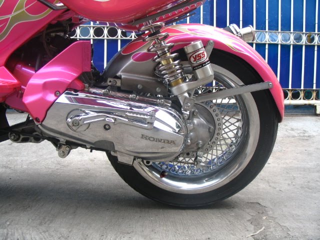 modification Modifkasi honda beat style chopper touring