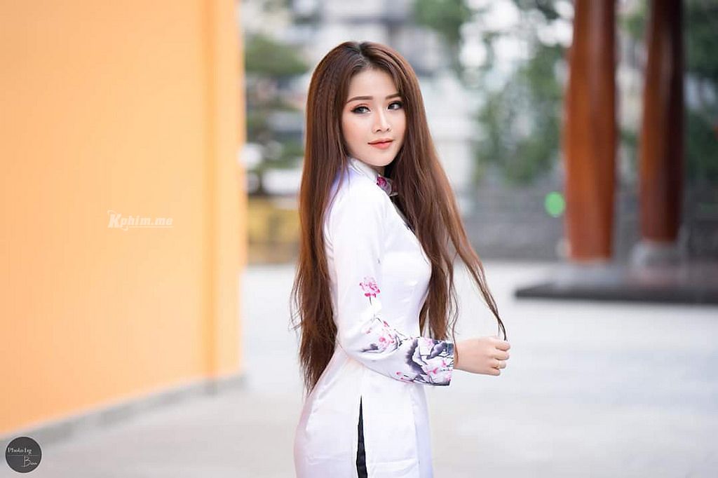 Tuyển tập girl xinh gái đẹp Việt Nam mặc áo dài đẹp mê hồn #133 - 1