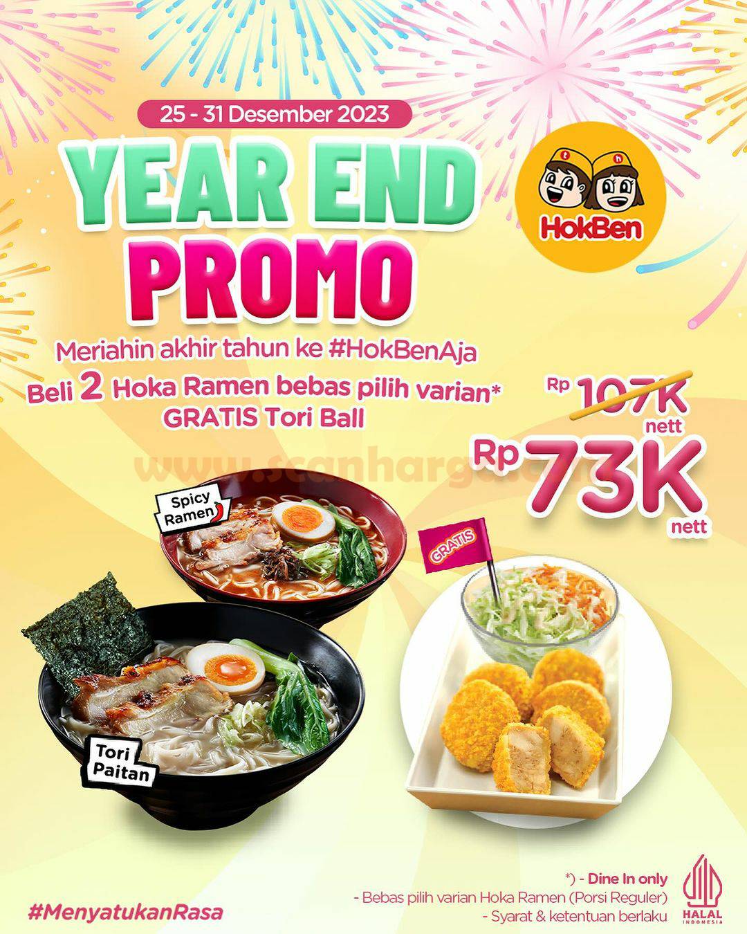 HOKBEN YEAR END PROMO NATAL DAN TAHUN BARU