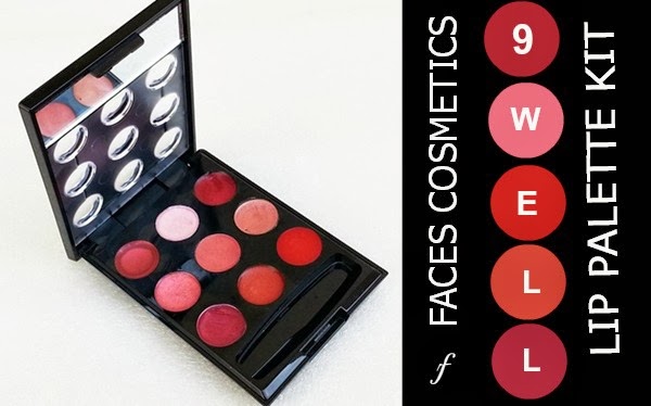 Faces Cosmetics 9 Well Lip Palette Kit