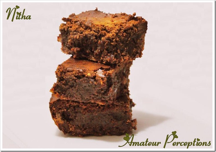 Triple Chocolate Brownie 9