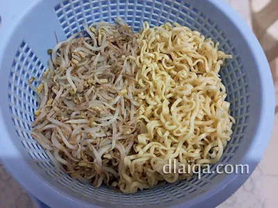 tauge dan mie