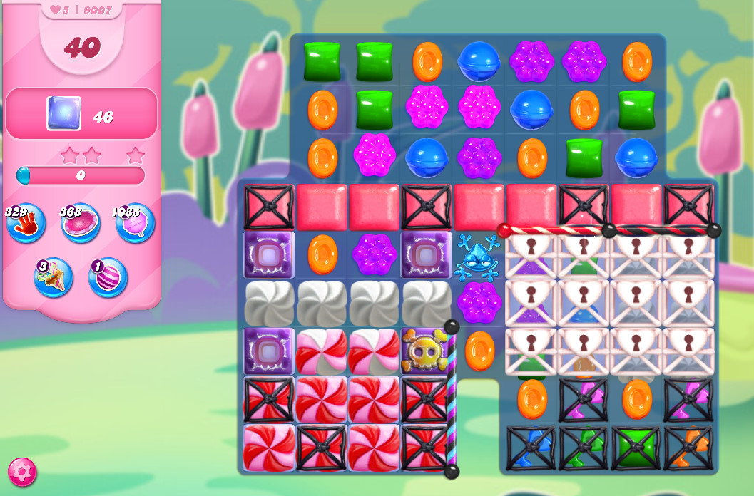 Candy Crush Saga level 9007