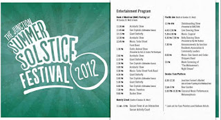 Postcard: Toronto Junction Summer Solstice Festival 2012 Program