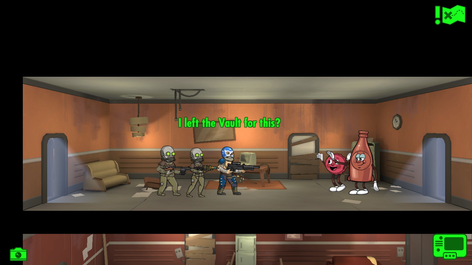 Fallout Shelter Bottle Cappy のクエスト おねむゲーマーの備忘録