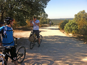 Ruta en bici por los senderos del Pardo, junio 2012