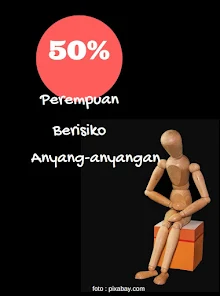 Perempuan lebih berisiko terkena anyang-anyangan