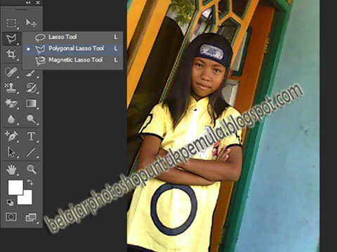 cara edit background dengan photoshop, belajar photoshop, tutorial photoshop, untuk pemula