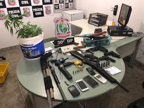 armas apreendidas