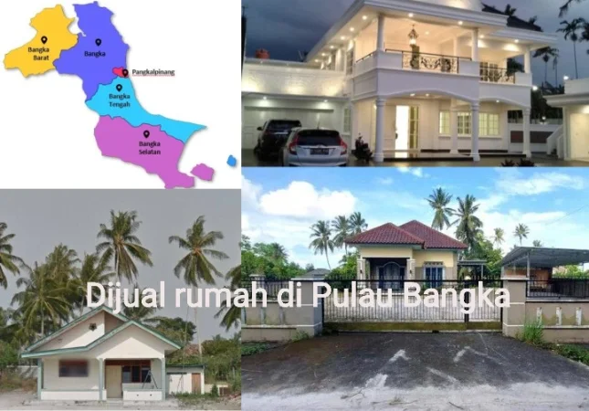 Dijual murah rumah di Pulau Bangka