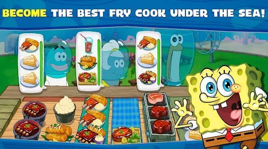 SpongeBob Krusty Cook-Off MOD APK Unlimited Coins Download