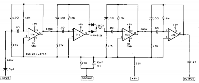 Razor-sharp CW filter Circuit Diagram