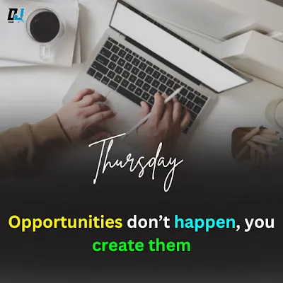 Thursday Motivational Quote / Thursday Motivational Quotes for work