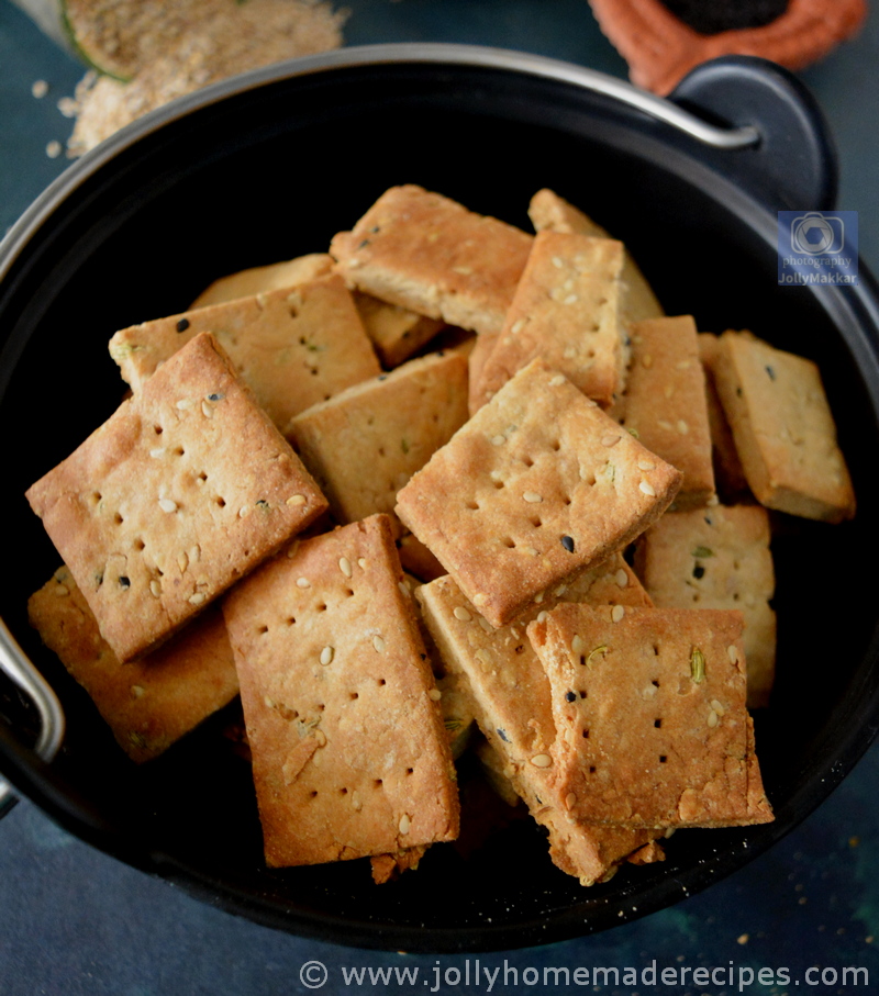 Jaggery Sesame Crackers