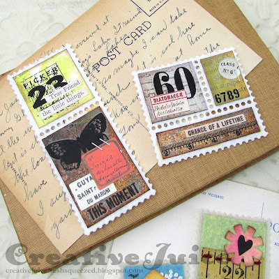 Lisa Hoel for Eileen Hull - making Collage Fodder with Eileen's dies!  #EileenHull  #eileenhulldesigns  #sizzix #mymakingstory #TeamEileen #mysizzixstory