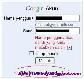 Mengatasi Password Gmail Hack