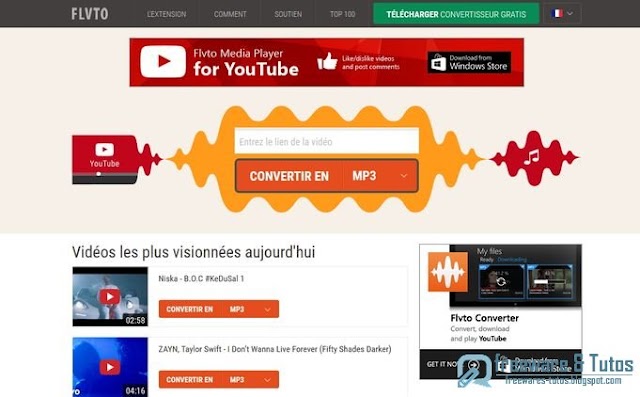 Youtube en MP3 : 12 outils en ligne (Thème 69)