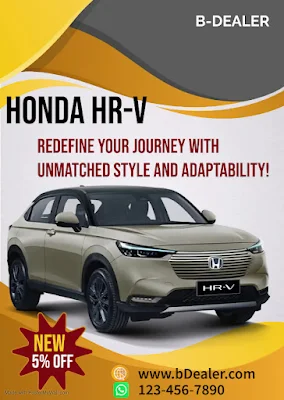 Contoh Iklan Mobil Honda HR V dalam Bahasa Inggris