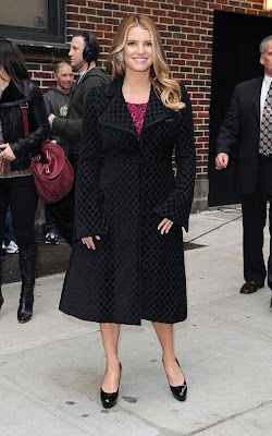 Jessica Simpson in New York City on Wednesday