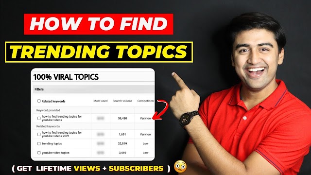 how to find tredig topic By Anaya Qureshi