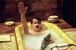 hitler taking bubble bath