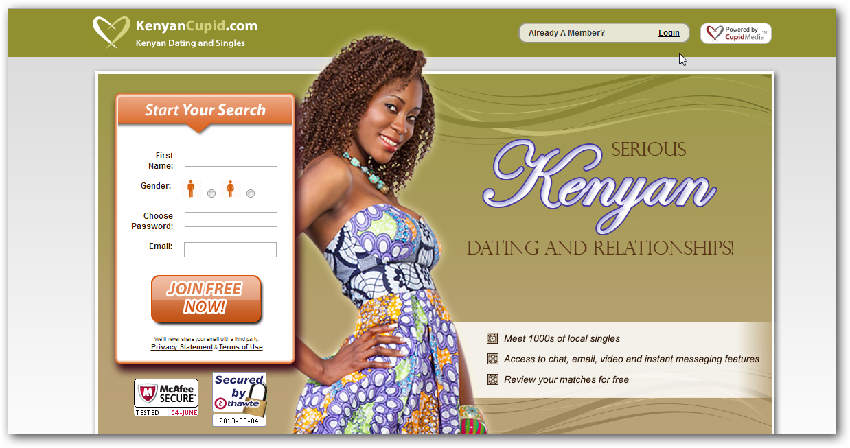 online kenyan dating