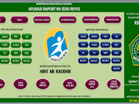 Download Aplikasi Rapor KK 2013 Kelas 4 MI Semester 1 dan 2 Edisi Revisi 2018