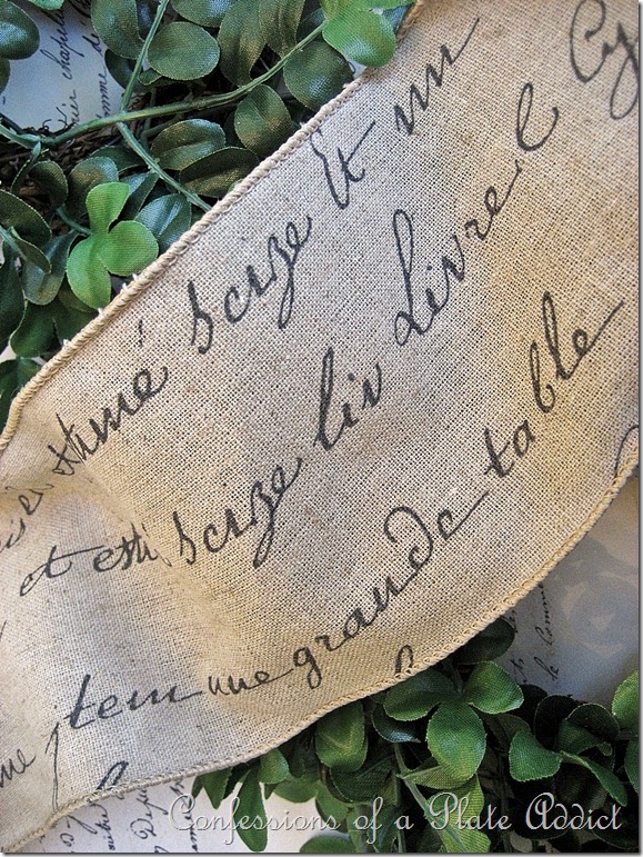 French Script Ribbon French Script Ribbon