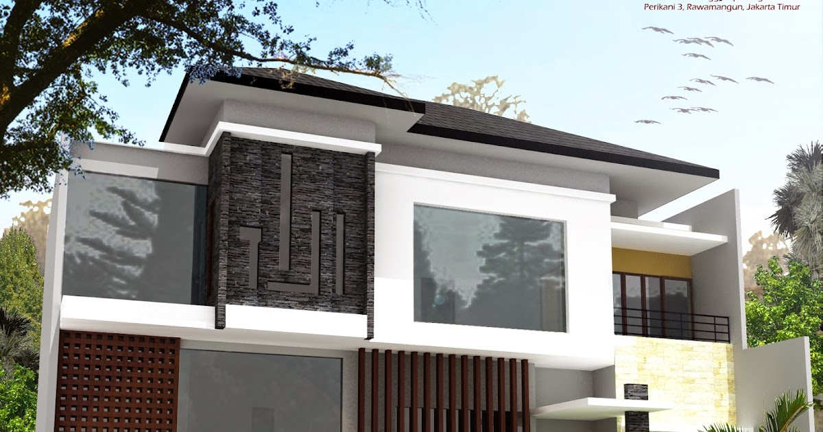 Gambar Desain  Rumah  Luas  Tanah  200m  Griya Rumah 