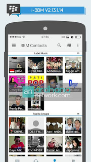 BBM Mod Iphone Style IOS Versi 2.13.1.14 Terbaru 2016