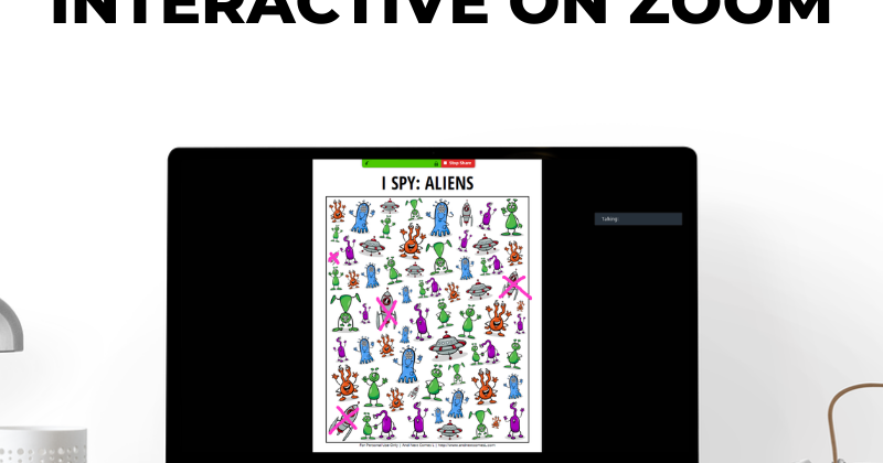 How To Make Any Pdf Interactive On Zoom {Without Editing Or Changing The Original Pdf} | And Next Comes L - Hyperlexia Resources