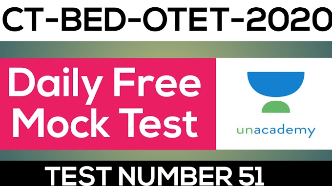 Ct,Bed, Regional Bed Exam 2020..Free Mock Test 51