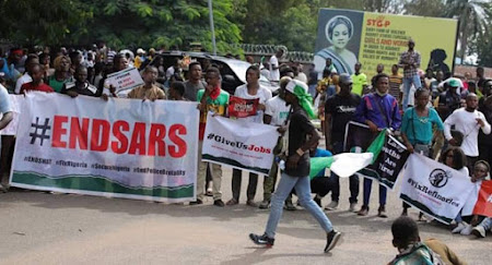 #endsars protest in nigeria