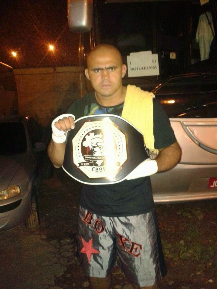  Adilson Santos (O Careca) Campeão Brasileiro de Boxe Peso Pesado pelo CBBP/2014