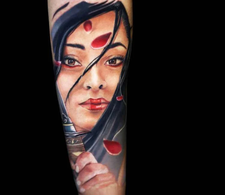 Tatuaje de un rostro