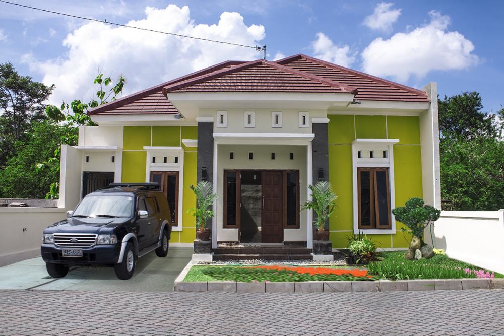 Inspirasi Dekor Rumah  10 Gambar Desain Rumah  Mewah  1  Lantai 