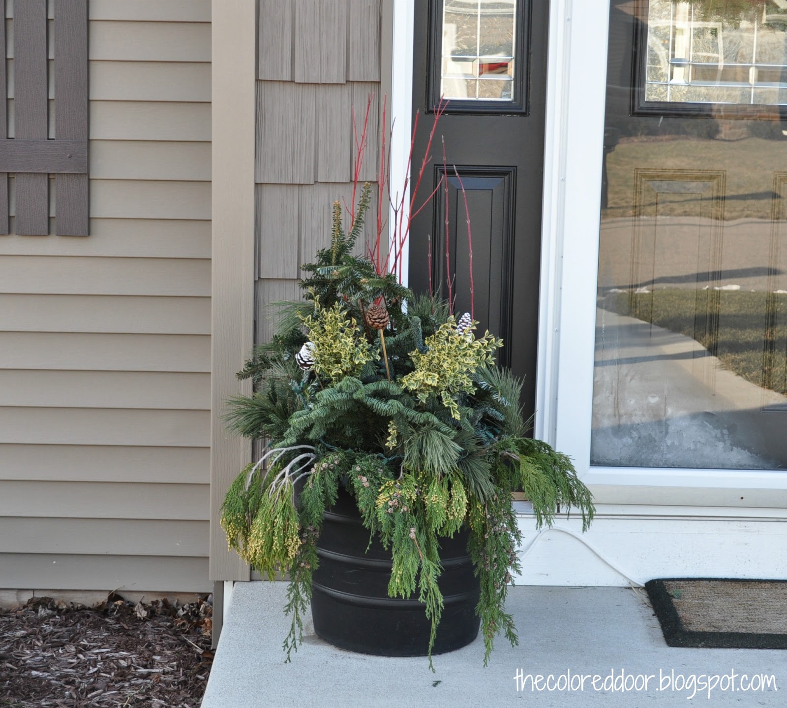 Winter Front Porch