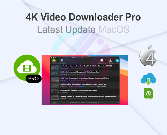 4K Video Downloader Pro 4.26.1 Latest Update 4MacOS
