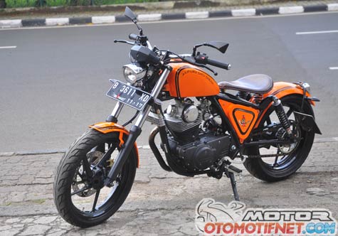 Modifikasi Kawasaki Binter Merzy Desain Modern Classic