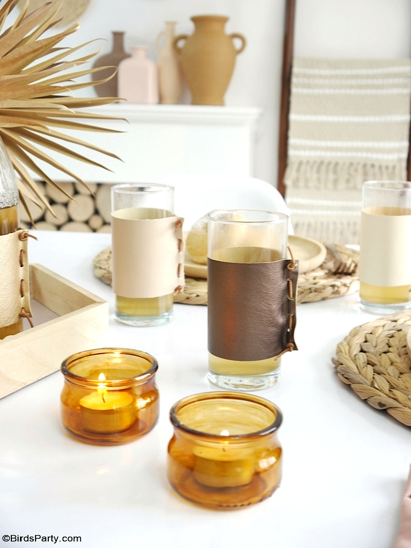 Décorations DIY pour une Table Bobo Scandinave - des projets d'artisanat faciles et peu coûteux et des idées de recyclage pour dresser une table bobo!