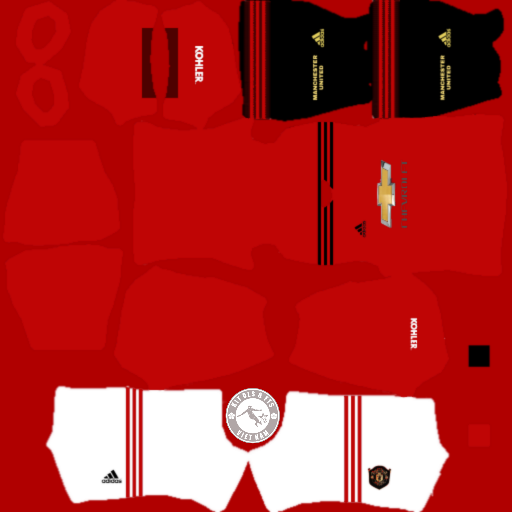 Kits CLB Manchester United 2019 - 2020 Dream League Soccer 2021