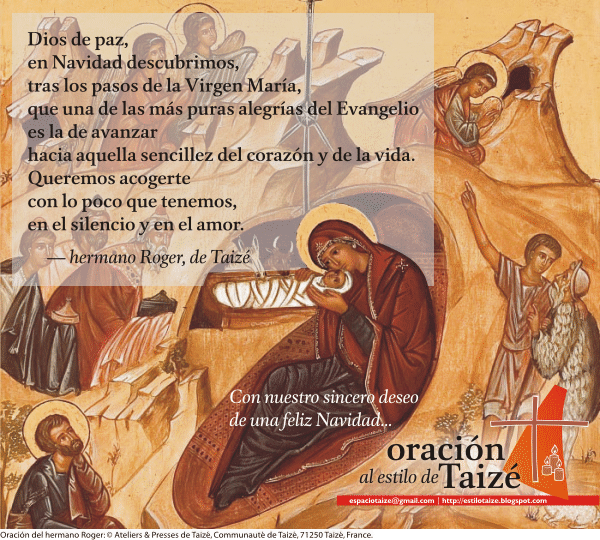 Oración con cantos de Taizé: ¡Feliz Navidad!