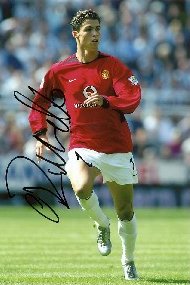  Cristiano Ronaldo autograph