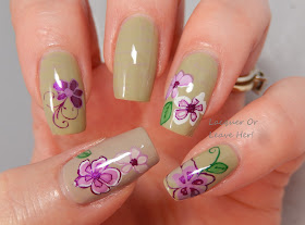 Spring flowers with CJS-01 and Zoya Ireland