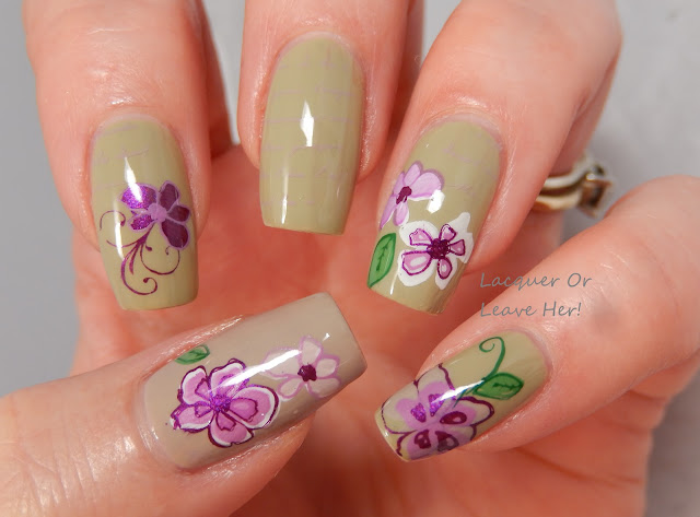 Spring flowers with CJS-01 and Zoya Ireland