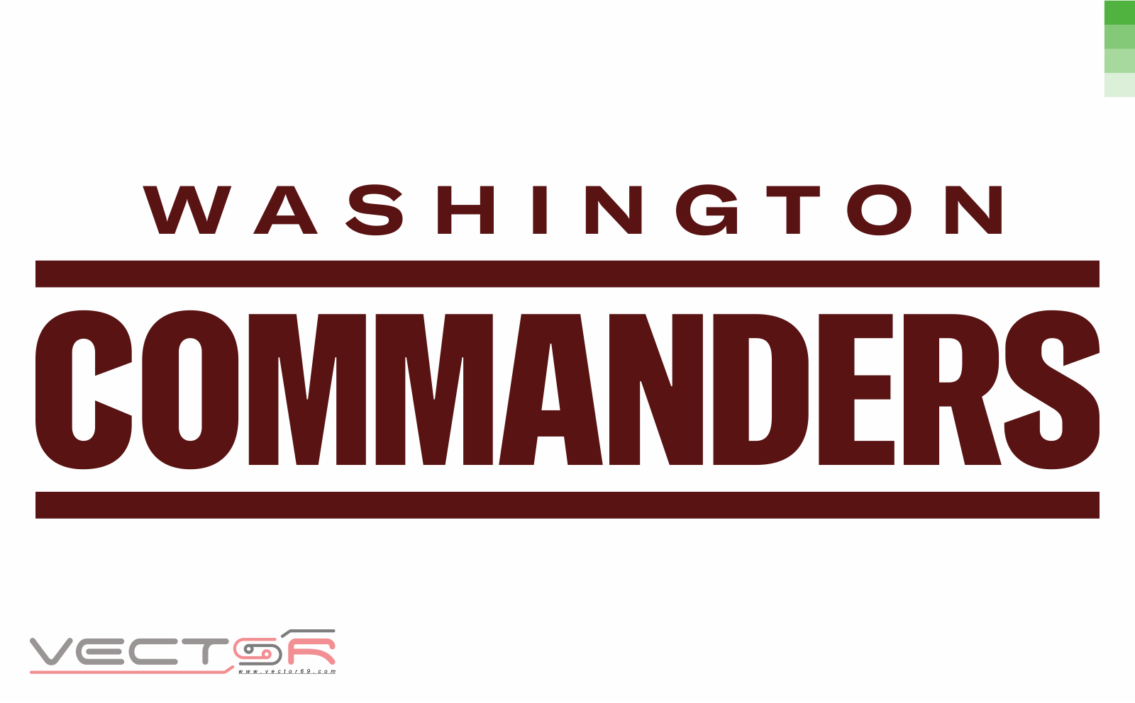 Washington Commanders Wordmark - Download Vector File CDR (CorelDraw)