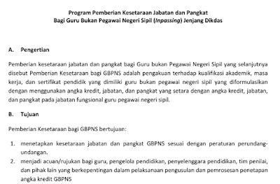 Download Juknis,SP kepala sekolah dan SK PTK Aktif Untuk Inpassing 2017