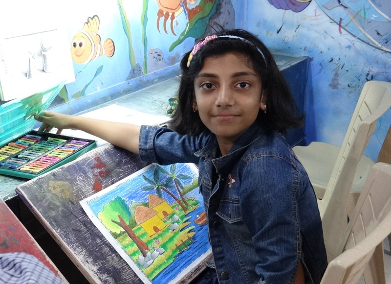 Pallavi Nayanar - 00400 Harmony Arts Academy Drawing Class