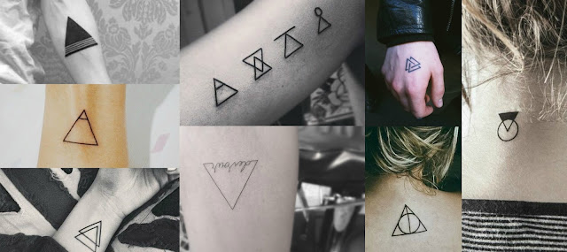 Resultado de imagem para tatuagem triangulo